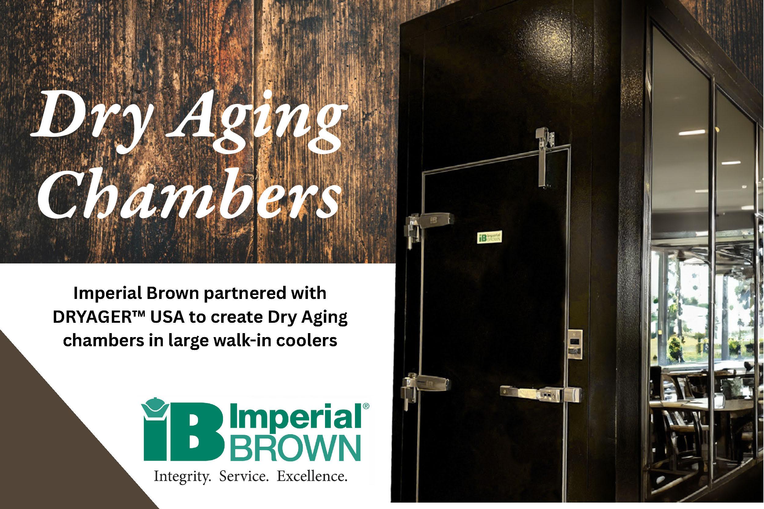 Dry Aging Chambers from Imperial Brown and DRYAGER™ USA